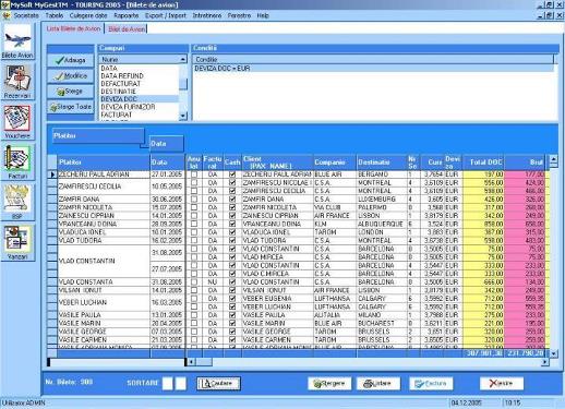 MyGestTM_Lista_Bilete_Avion